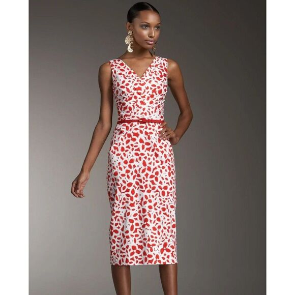 RUNWAY Oscar de la Renta 2011 Knee-Length Dress US 6